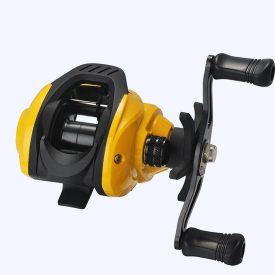 Small Yellow Water Drop Wheel Luya Fishing Reel