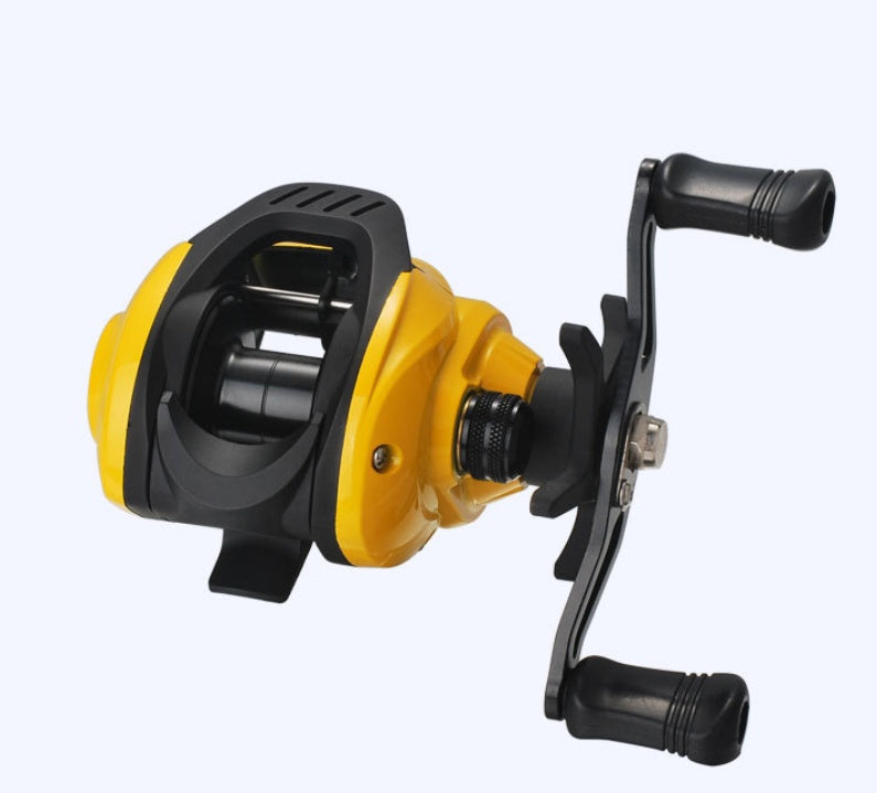 Small Yellow Water Drop Wheel Luya Fishing Reel