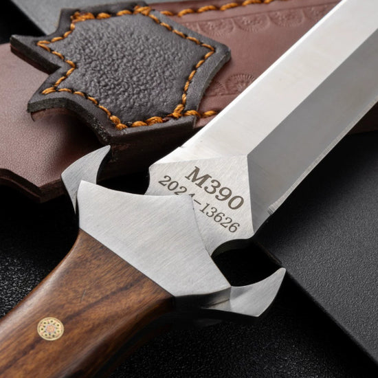 Portable Utility Knife - Straight Blade For Self-defense Knife