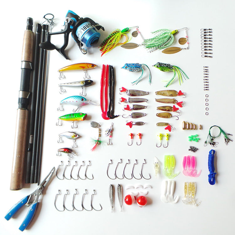Portable Rod Fishing Box Set