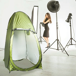 Camping Shower Tent 7FT Instant Pop Up Privacy Tents, Portable Toilet Tent Outdoor Dressing Room