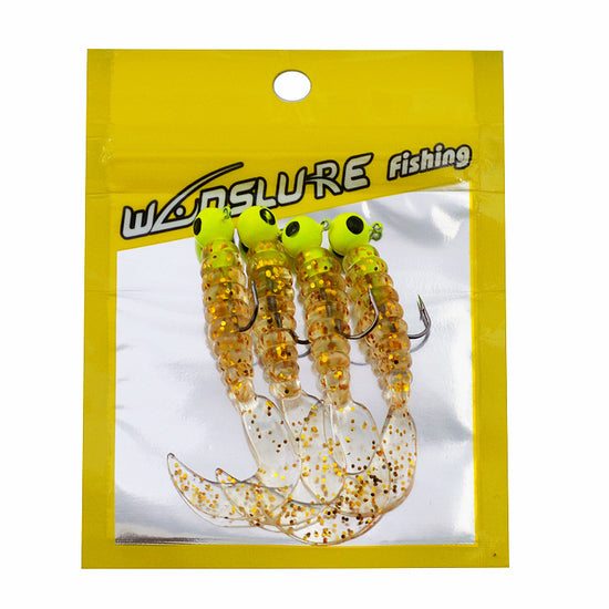 Soft Bait Bionic Lead Head Hook Fishing Tackle