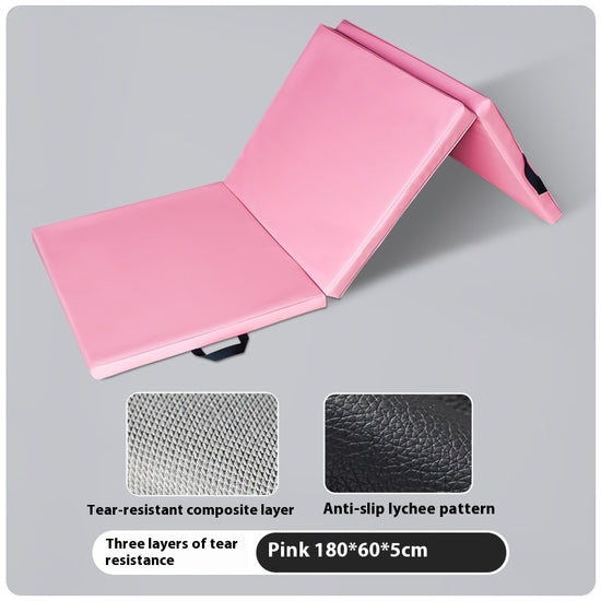 Tri Fold Gymnastic Fitness Non-slip Thick Yoga Exercise Mat