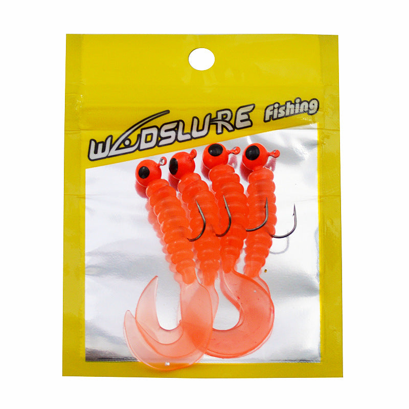 Soft Bait Bionic Lead Head Hook Fishing Tackle