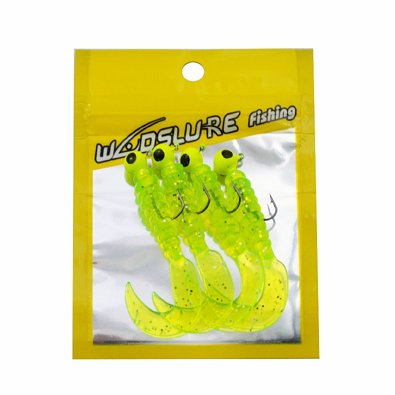 Soft Bait Bionic Lead Head Hook Fishing Tackle