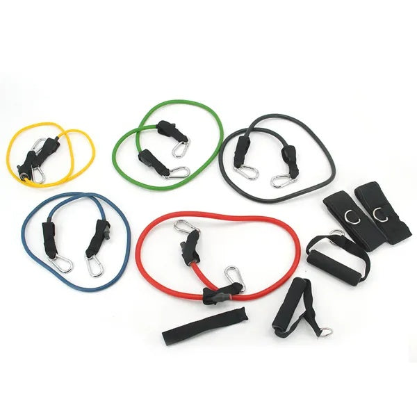 5 PC Set Resistance Exercise Bands