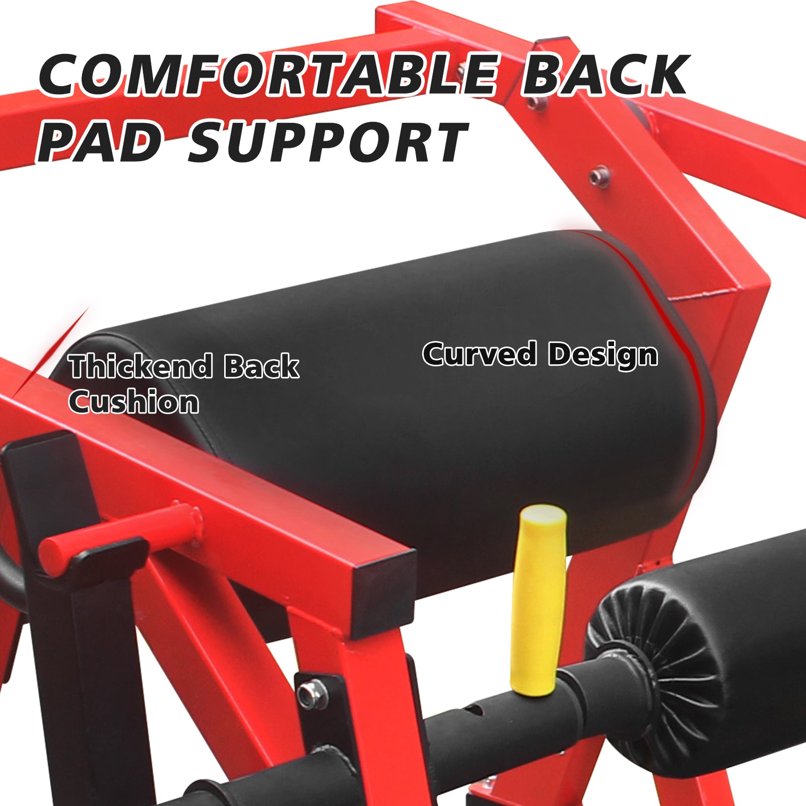 Hip Thrust Machine, Bridge Machine With Weight Holder, For Glute Muscles Building