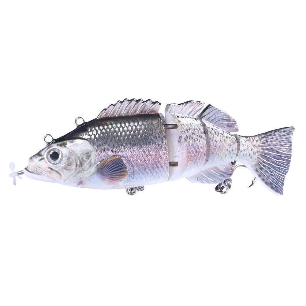 Luya Fake Lure Knotty Fish 15CM 54G Automatic Fish Usb Electric Bait