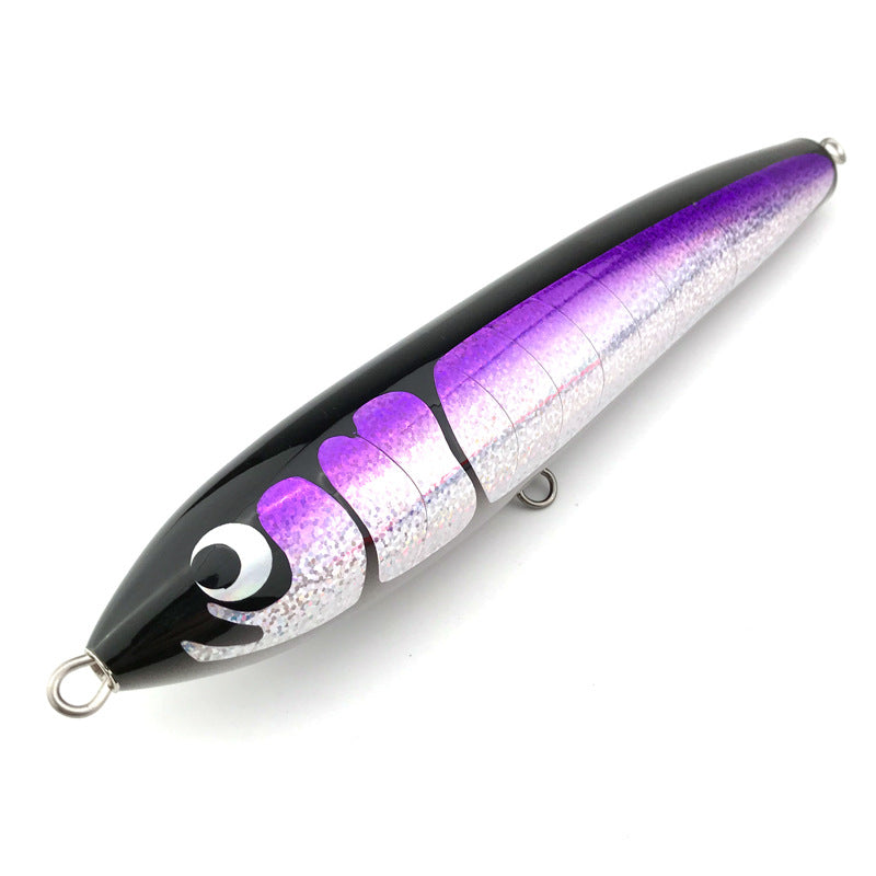 80g 90g Handmade Wood Saltwater Fishing Lure
